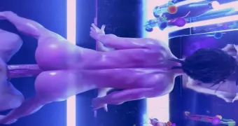 Секс в неоновом туалете с Панам Палмер — Cyberpunk 2077