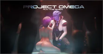 Полнометражное 3Д порно с Лиарой — Mass Effect